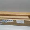 2" x 20" Reinforced Kraft Paper Mailing Tube, Pack of 4 Tubes with 8 Caps – Secure USPS Approved Poster Tube – Made in USA Cardboard Tube for Shipping and Storing Posters, Prints, Artwork