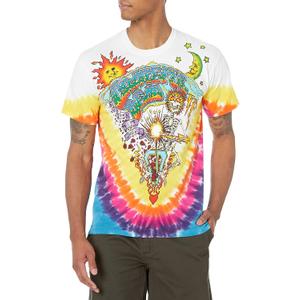 Liquid Blue Unisex Adult Grateful Dead Summer Tour 1992 Rainbow (XX-Large, Tie Dye)