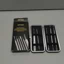 JPNK Blackhead Remover Comedone Extractor Acne Removal Kit. (Silver)