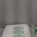 Color&Geometry White Bathroom Rugs, 24"x43" Non Slip Bath Runner Rug, Absorbent, Soft, Washable, Microfiber Bath Mat Bathroom Carpet