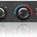 Climate Control Module, Heater A/C Climate Control Panel HVAC Switch Compatible with Chevy Vehicle 1996-2020 Express Pasajeros Astro GMC Savana C4500 5500 6500 7500 Topkick Replace# 599-217