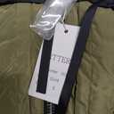 Women's Winter Thickened Down Jackets Long Down Coats Warm Parka with Hood (Small, Mung Bean)