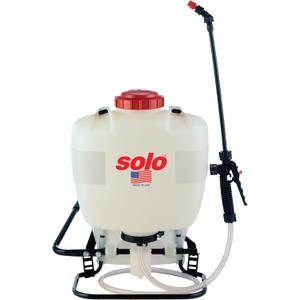 SOLO 425 4-Gallon Piston Backpack Sprayer, Wide Pressure Range up to 90 psi
