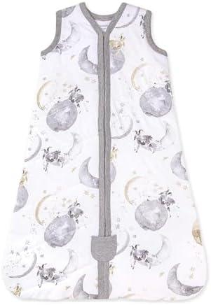 Burt's Bees Baby unisex-baby Beekeeper Wearable Blanket, 100% Organic Cotton, Swaddle Bag, Size 6-12M