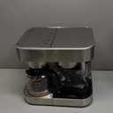 Combination Stainless Steel Espresso + Coffee Maker, 10 cups