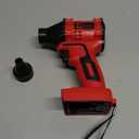 ohyes Air Blower Brushless High-Speed Motor Compatible with Milwaukee 18V Battery Variable Speed Air Duster For Camping Jobsite & Workshop (Battery not included)