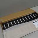 E Track Tie Down Rail Kit 2'(4 Pack) - Trailer E Tracks with 6,000lbs Break Strength - Power Coated Etrack - Heavy Duty E Track Rail for Securing Cargos, Motorcycles, Bikes, Trailers