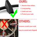 Wok Ring, Replacement Parts Cast Iron Wok Support Ring for Gas Stove Burner Grate Samsung, GE, Kitchenaid, LG, Whirlpool, Frigidaire, Kenmore Etc Gas Stove Stand Rack Accessories