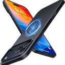 TORRAS Magnetic Slim Fit for iPhone 17 Pro Case 6.3 inch, UltraThin, Compatible with MagSafe, Lightweight Matte AntiScratch Hard PC Cover Phone Case for iPhone 17 Pro OriginFit, Black
