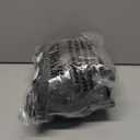 Vipwest Womens Fleece Jacket Fall Winter Full Zip Sherpa Coat with Hood S-5XL (XL, Vertical Striped Black Grey)