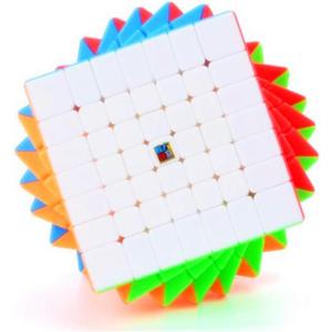 CuberSpeed moyu meilong 7x7 v2 Moyu MoFang JiaoShi Meilong 7x7 stickerless Magic Cube MFJS MEILONG 7x7x7 Cubing Classroom Meilong 7x7 Speed Cube