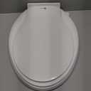 Mayfair NextStep2 Toilet Seat with Built-In Potty Training Seat, Slow-Close, Easy Clean, Removable that will Never Loosen, Made in USA, ELONGATED, White