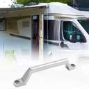 QWORK 2 Pack RV Grab Door Handles - Heavy Duty 304 Stainless Steel Boat Handles Grab for Marine, RV, Camper, Trailer, Truck