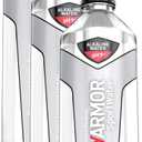 BODYARMOR SportWater Alkaline Water, Superior Hydration, High Alkaline Water pH 9+, Electrolytes, Perfect for your Active Lifestyle, 1 Liter (Pack of 3)