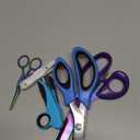 Asdirne Sewing Bundle - Sharp Stainless Steel Scissors, Comfortable Handle, Includes Fabric, Pinking, Embroidery Scissors, Thread Snips, Measuring Tape - 5 Pcs