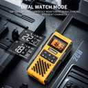Gaswei G1pro+ IP67 Waterproof Walkie Talkies Long Range for Adults, Heavy Duty Two Way Radio with FM Radio,VOX,SOS & NOAA Weather Alerts,USB-C Rechargeable