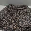 Milumia Women's Leopard Print Mini Dress Y2k Bell Long Sleeve Cheetah Short Dresses Going Out Party Clubbing Outfits XXL