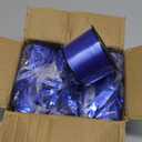 24 PCS Balloon Weights Metallic Anchor, Balloon Holder Heavy Weights with 1 Roll Blue Crimped Ribbon for Balloons Table Party Favor Birthday Decor(Blue)