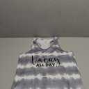 VENTELAN Womens Pajamas Tie Dye Printed Striped Tank and Shorts Set Soft PJS Sleepwear Loungewear Grey Tie Dye Small, S