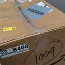 Yatmung 2 Pack - Automatic Bathroom Garbage Can with Lid 2.5 Gal Smart Bathroom Garbage Can Automatic Touchless - Bedroom, Office, Kitchen, Living Room - Motion Sensor Garbage Can - Black with Gold Legs