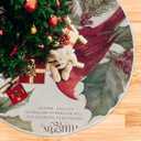 Christmas Tree Skirt 36 Inch Red Cardinals Pine Winter Berry Xmas Tree Mat Christmas Decorations for Xmas Happy New Year Holiday Indoor Party Burlap Tree Skirt Small Ornament (Medium, Multi72)