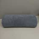 S-SNAIL-OO Recliner Leg Rest Cushion Sofa Footrest Pillow (23 x 10 x 2 in) Multi Purpose Half Moon Foot Pillow Under Knee Pillow for Leg, Neck, Waist, Ankle Support (2Pcs, Blue)