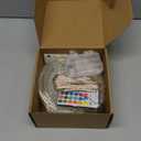 Green Bean LED Basketball Hoop Light Rim and Backboard, Remote Control Basketball Rim Light with 16 Colors 7 Flashing Mode for Playing Basketball in The Dark (Rim and Backboard not Included)