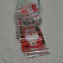 JMANNI Christmas Cellophane Treat Bags,120 Pieces Winter Snowflake Bags Cellophane Holiday Treat Bags Snowflake Cookie Bags With Ribbon for Winter Holiday Party Supplies