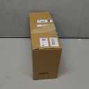 Eywamage Clear Glass Flameless Candles with Remote Timer, Flickering Battery LED Pillar Candles Set of 3