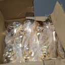 Didaey 12 Pcs Gold Metal Flower Wedding Centerpieces Stand for Table Tall Versatile Arrangement Flower Vase Stand Pillar Holder for Party Wedding Reception Dinner Table(20 Inches)