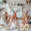 50th Birthday Decorations Woman Man,Marquee Numbers for 50th Wedding Anniversary Decorations,Light Up Numbers 50 Sign for Party Backdrop Wall Decor,50 Birthday Centerpieces Table Decoration