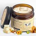 Beef Tallow Honey Balm for Sensitive Skin:100% Organic Grass-Fed Vintage Tallow Moisturizer For Face Cracked Hands Non-Greasy Nourishing Cream With Olive Oil - Eczema Safe All Skin Types 2 oz
