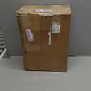 HOZEON 8 Pack Colored Plastic Storage Bins with Lids and Handle, Stackable Colorful Cupboard Organiser Pantry Storage Boxes for Shelves, Drawers, Bathroom, 10 x 7 x 6 Inch