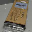 Stackable Water Bottle Organizer, SPOSPO Large Compartment Water Bottle Holder, 2 Tier Clear Water Bottle Organizer for Cabinet, Water Bottle Rack for Kitchen Organization and Storage - Hold 8 Bottles