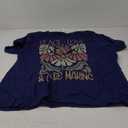 Vintage Floral Peace Love Card Making Handmade Card Maker T-Shirt 3X