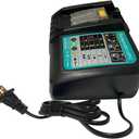 DC18RC Replace Makita Charger DC18RC DC18RD DC18RC DC18RA DC18SD DC18SF to Charge14.4V 18 Volt LXT Lithium-ion Battery BL1815 BL1850 BL1840 BL1830 LXT-400 BL1820