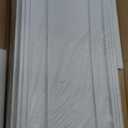 Art3d Drop Ceiling Tiles, 24x48in. White (12-Pack), Polyvinyl Chloride (PVC), Glue Down