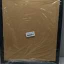 Baseball Card Display Case 24 Graded Sport Card Display Case Wall Mount with Clear View and UV Protection Acrylic Door for Baseball Football Basketball Hockey Trading Card Collection, Black