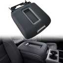 Silverado Center Console Cover, Console Lid fit for 2014 2015 2016 2017 2018 2019 2020 Chevrolet Tahoe Chevy Suburban GMC Sierra 1500 2500 3500 2500HD 3500HD Yukon XL Armrest Cover 0227083AA
