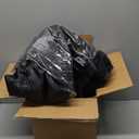 Magnetic Insulated Sliding Door Curtain Fits 72"x80" - Thermal French Door Cover for Winter with Clear Window, Patio Doors Insulation Kit & Doors Draft Stopper for Sliding Glass French Doorway - Black