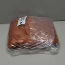 Moosfor Thanksgiving Tablecloth Rectangle 60x120 Inch, Waterproof Autumn Pumpkin Mushroom Jacquard Table Cloth, Damask Fabric Table Covers for Harvest Parties, and Fall Decor, Terracotta