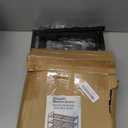 Simple Houseware 3-Tier Stackable Metal Panel Shoes Rack, Bronze