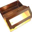 Large Intelligent Newborns Chick Brooder Box Quail Cage Egg Incubator Tortoise Habitat 40-50 Chick Starter Kit,5-in-1 with Adjustable Temperature Control,Feeder,Waterer,Heat Lamp