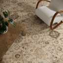 Machine Washable Hallway Runner Rug: 2'x10' Kitchen Rugs Stain Resistant Non Slip Low Pile Soft Carpet Runners for Hallways Indoor Entryway Kitchen Beside Bedroom Bathroom Farmhouse