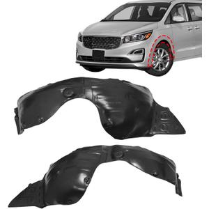 SecosAutoparts Front Left & Right Side Fender Liner Wheel Splash Set Compatible with Kia Sedona 2015-2021# 86811A9000 86812A9000 KI1248148 KI1249148