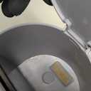 Horavie Small Single Serve Coffee Maker, Fast Brew One Cup Coffee Machine for K Cup and Grounds, 6 to 12 oz. Brew Sizes, Capsule Coffee Machine with Descaling Reminder and Viewing Tank, Grey (9.45 Inches)