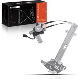 A-Premium Electric Power Window Regulator with Motor Compatible with Pontiac Grand Prix 1997-2003 Sedan Rear Left Driver Side