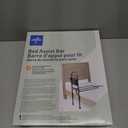 Medline Bed Assist Bar with Storage Pocket, Height Adjustable Bed Rail for Elderly Adults, Assistance for Getting In and Out of Bed at Home