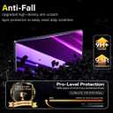 MAYtobe [2-Pack Privacy Screen Protector Designed for Samsung Galaxy S25 Ultra Anti-Blue Light Tempered Glass, Purple Anti-Spy, Eye Protection, Colorful Gradient