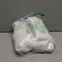 Guken White Sheer Curtains 54 Inch Length 2 Panels Sets for Living Room Bedroom 38 Inch Width Farmhouse Boho Drapes Light Filtering Pom Pom Curtains Tufted Semi Sheer Rod Pocket, W38 x L54